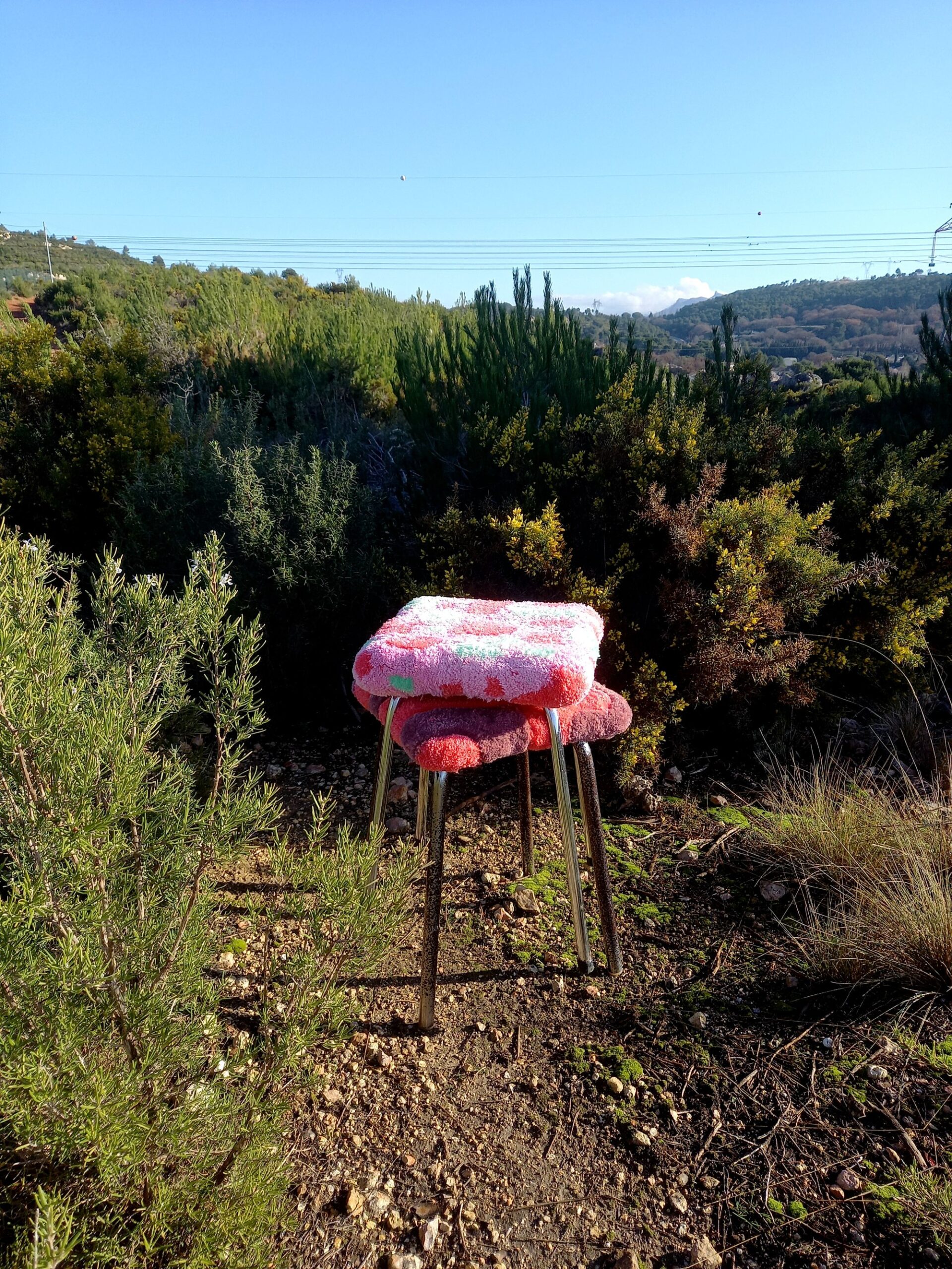 Tabouret formica rose – Image 4