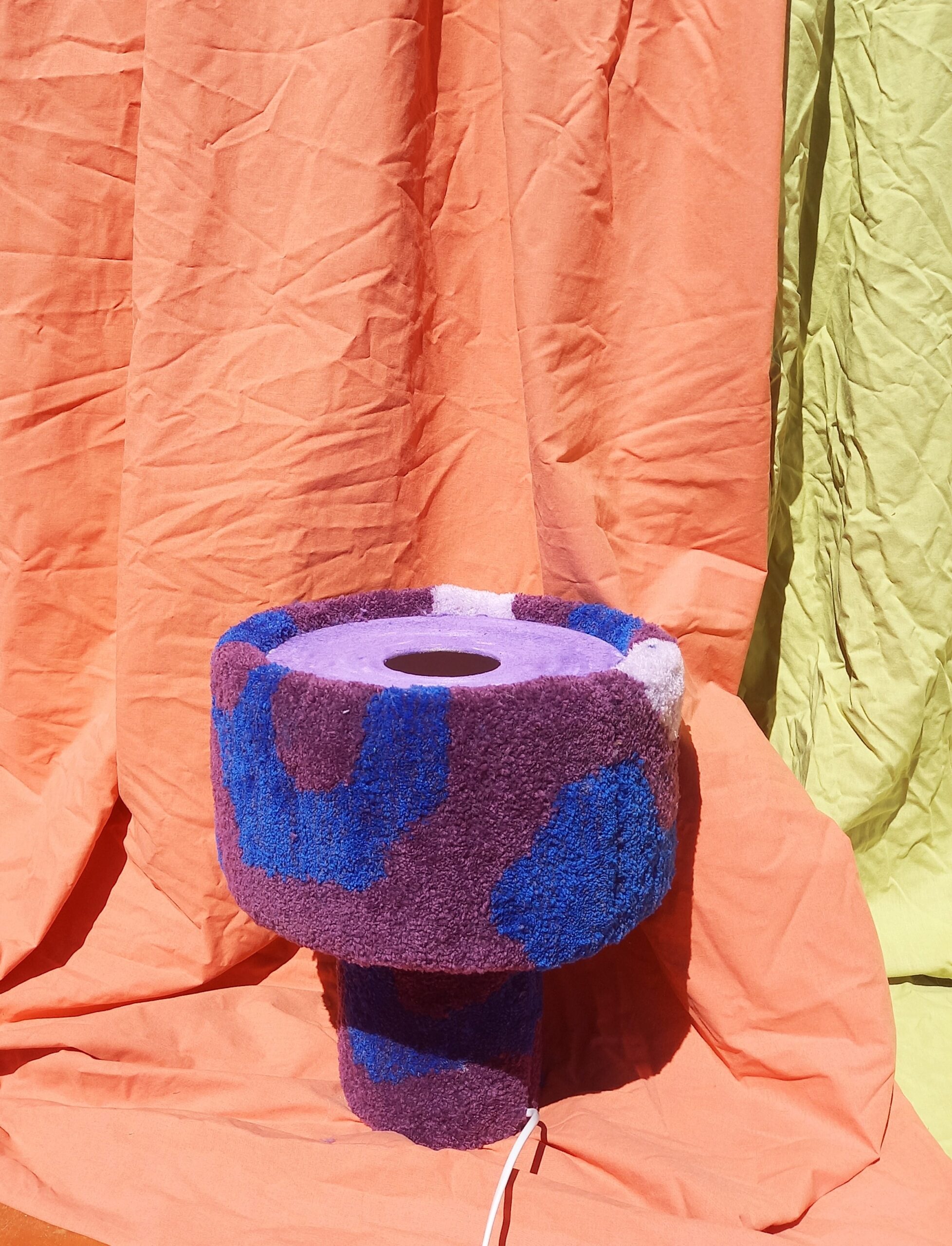 Grande lampe violette et bleue – Image 3
