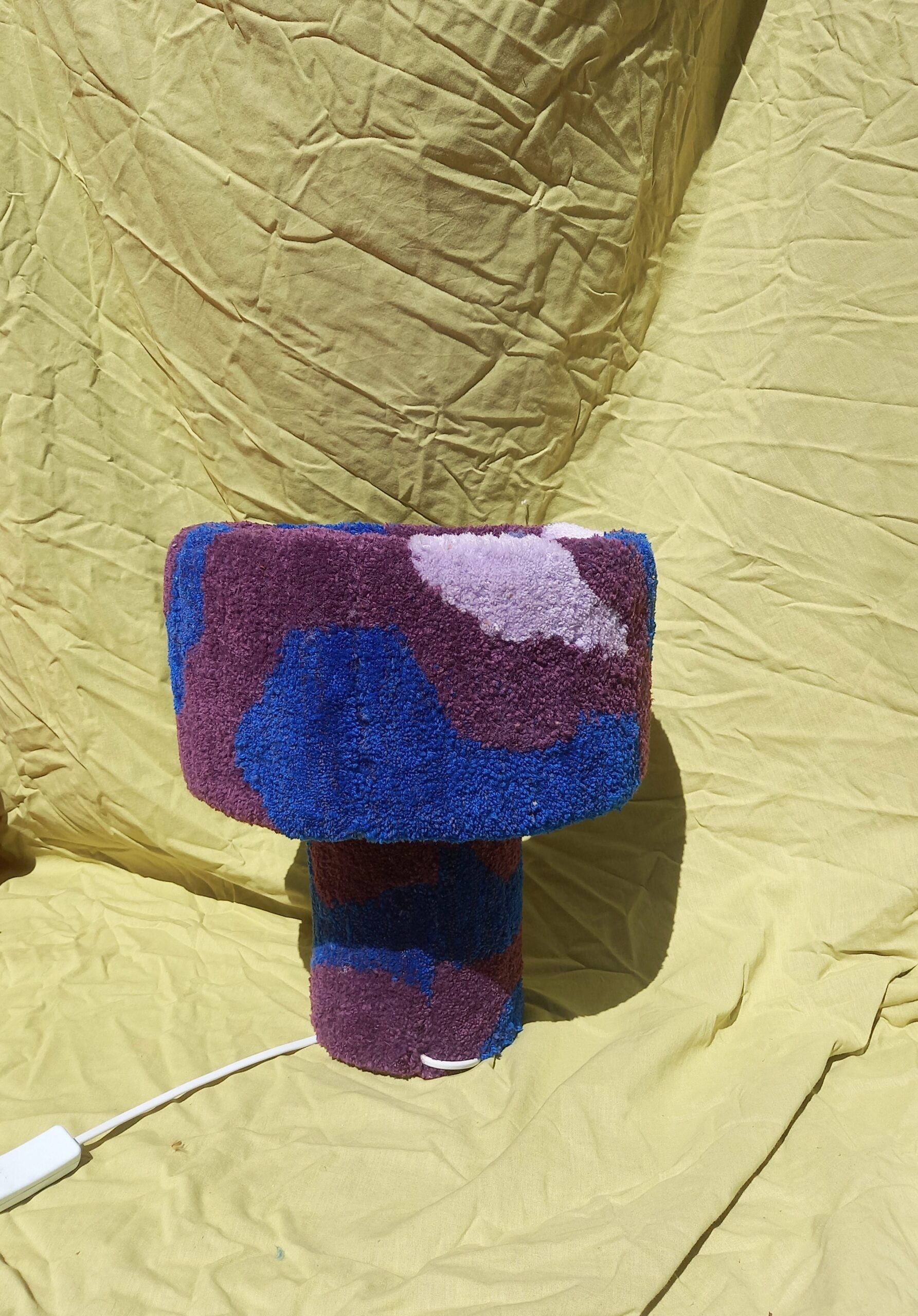 Grande lampe violette et bleue – Image 6