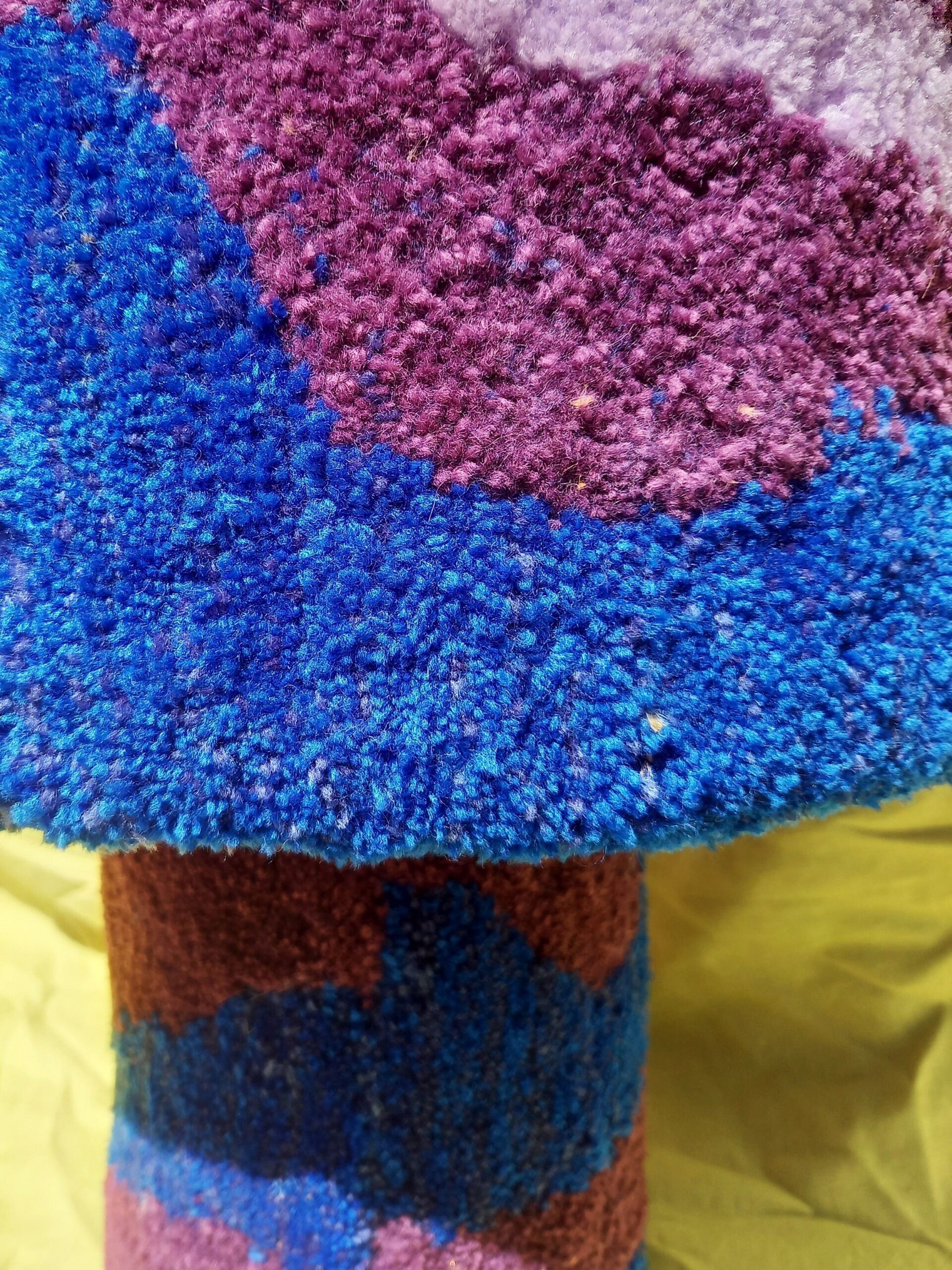 Grande lampe violette et bleue – Image 7